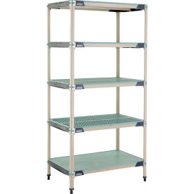 MetroMax® i 5 Shelf Shelving Unit w/Bottom Shelf Starter35-3/4