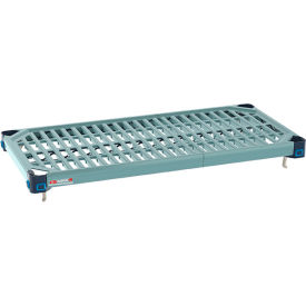 MetroMax Q Plastic Industrial Shelf with Grid Mat 29-13/16