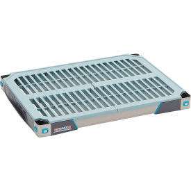 MetroMax® i Plastic Industrial Shelf with Grid Mat 23-3/4