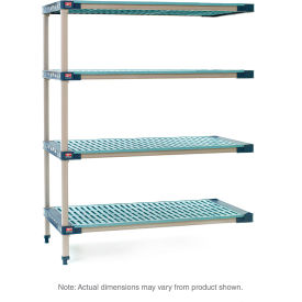 Metro® MetroMax 4 4 Shelf Polymer Shelving Unit Add On 24