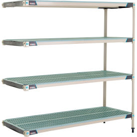 MetroMax® i 4-Shelf Plastic Industrial Shelving Unit Add-On 59-3/4