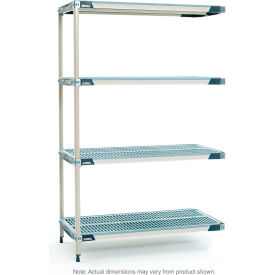 Metro® MetroMax i 4 Shelf Polymer Shelving Unit Add On 72