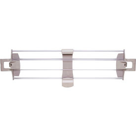 MetroMax® i Stackable Shelf Ledge (Side) For Plastic Shelving 17-5/8''W x 4-7/8''H Clear MXLS18-4P
