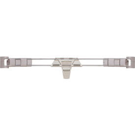 MetroMax® i Stackable Shelf Ledge (Side) For Plastic Shelving 23-1/2''W x 4''H Silver MXLS24-2S