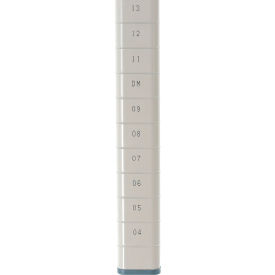 MetroMax Mobile Shelving Post Epoxy Coated Steel 33-3/16