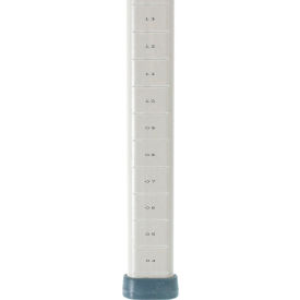 MetroMax® Mobile-Ready Industrial Shelving Post Polymer 13-3/16