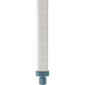 MetroMax Stationary Shelving Post Polymer 34-3/16