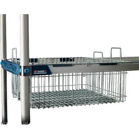 MetroMax® Wire Basket For Industrial Plastic Shelving 24