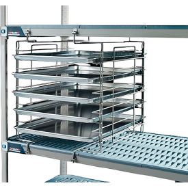 MetroMax® Adjustable Slide System For Industrial Plastic Shelving MX24SE