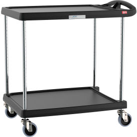 Metro® myCart Utility Cart w/2 Shelves 300 lb. Capacity 34-3/8