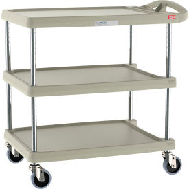 Metro® myCart Utility Cart w/3 Shelves 400 lb. Capacity 34-3/8