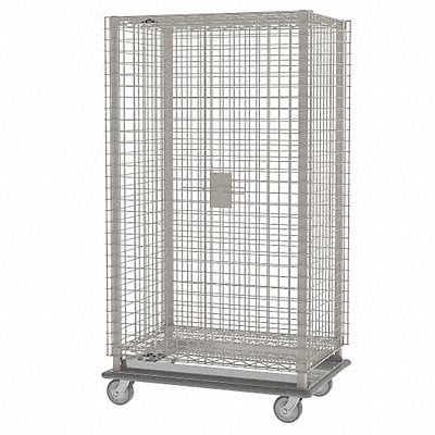 Wire Security Cart Epoxy Coat 63x28x68 MPN:MQSEC56LE