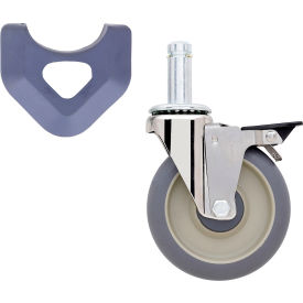 MetroMax High Modulus Donut Swivel/Brake Stem Caster 5