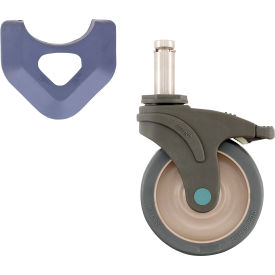 MetroMax Total-Guard Swivel/Total Lock Brake Stem Caster 5
