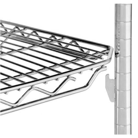 Wire ShlfPst, 63 1/2 x1 in, Quick Slot, PK4 MPN:63PQ-4