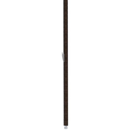 Wire ShlfPst, 86 1/2 x1 in, Quick Slot, PK4 MPN:86PQ-DCH-4