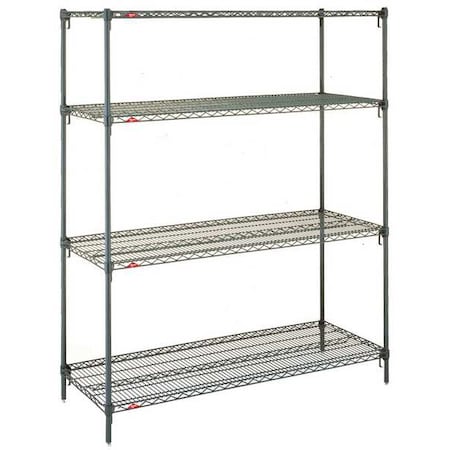 Wire Shelving, Shelf, Metal, Adjustable MPN:A526K3