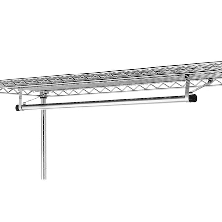 Hanger Tube, Chrome, 48X18, Ea MPN:AT4818NC