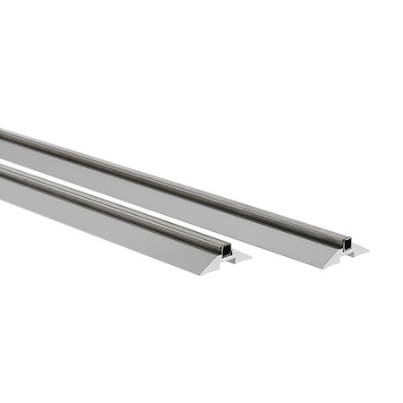 Floor Track Shelving Track Sets, 2.5' Lg MPN:BTS2.5NA