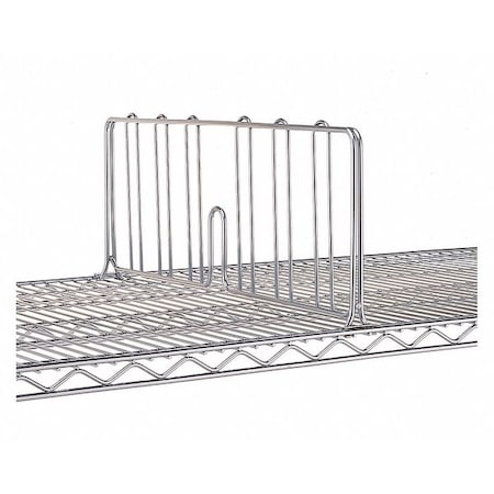 Shelf Divider, Stainless, 14 In, Ea MPN:DD14S