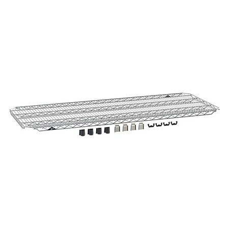 EZ-Add Wire Shelf, Silver, Steel MPN:EZA-2460NC
