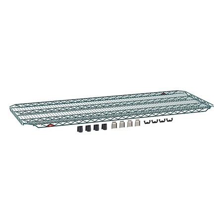 EZ-Add Wire Shelf, Green, Steel MPN:EZA-2460NK3