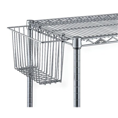 Storage Basket, Silver, 17-3/8 x 7-1/2 x10 MPN:H212C