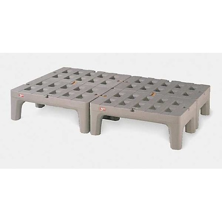 Dunnage Rack, 3000 lb., Polyethylene, 48 W MPN:HP2248PD