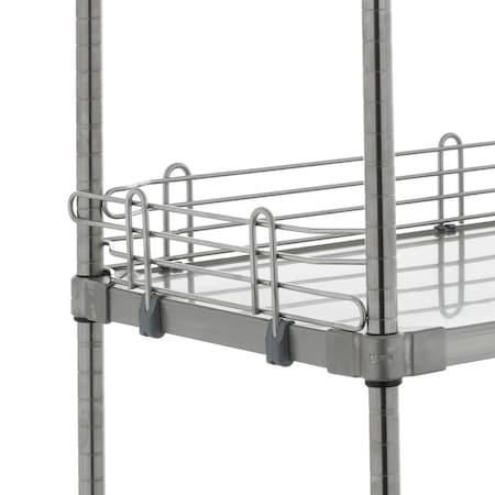 Ledge, Chrome, Solid Shelf, 18Lx1H, Ea MPN:L18WC