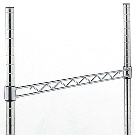 Ledge, Chrome, Solid Shelf, 24Lx1H, Ea MPN:L24WC