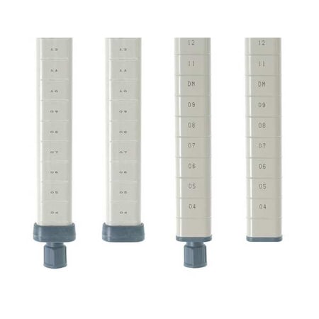 Shlvng Pst, 61 3/16x61 3/16x1 3/4in, PK4 MPN:MQ63UPE