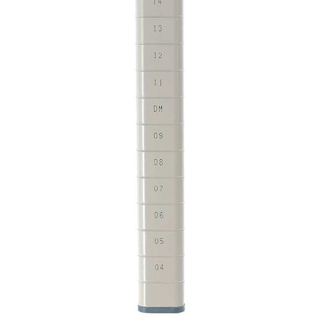 Shlvng Pst, 85 3/16x85 3/16x1 3/4in, Steel MPN:MQ86UPE