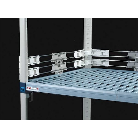 Shelf Back Ledge, 2 H x 48 in. W, PK2 MPN:MQL48-2S