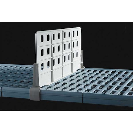 Shelf Divider, 8 H x 1 in. W, PK6 MPN:MUD18-8