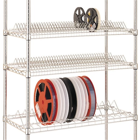 Reel Shelf, Brite, .87 Dia, 14Wx36L, Ea MPN:R1836BR-13