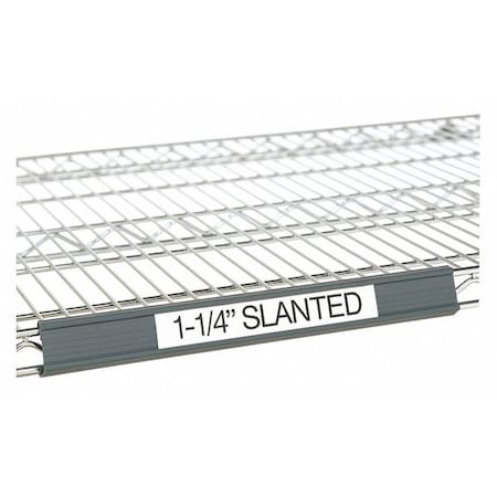 Bin Mark, Gray, Slanted, 3 In, Ea MPN:9990SL