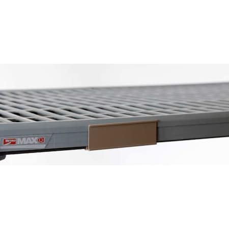 Label Holder, 51 7/16 in, Tan, 1 1/4 in MPN:MQ60LH