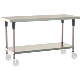 Metro® TableWorx 304 Stainless Steel Mobile-Ready Table 60 x 24