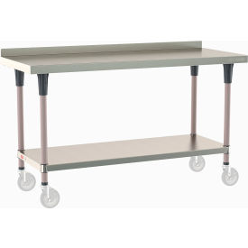 Metro® TableWorx 304 Stainless Steel Mobile-Ready Table 60 x 24