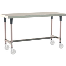 Metro® TableWorx 304 Stainless Steel Mobile-Ready Table 60 x 24