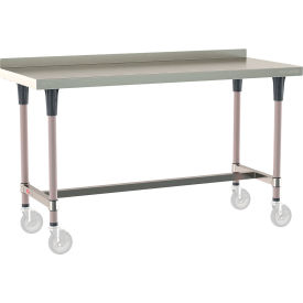 Metro® TableWorx 304 Stainless Steel Mobile-Ready Table 60 x 24