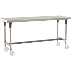 Metro® TableWorx 304 Stainless Steel Mobile-Ready Table 72 x 24