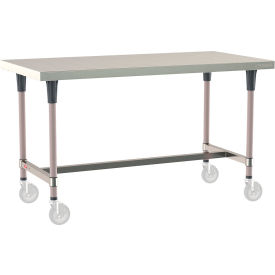 Metro® TableWorx 304 Stainless Steel Mobile-Ready Table 60 x 30