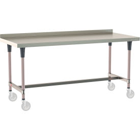 Metro® TableWorx 304 Stainless Steel Mobile-Ready Table 72 x 30