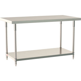 Metro® TableWorx 304 Stainless Steel Stationary Table 60 x 30