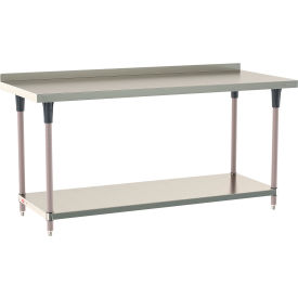Metro® TableWorx 304 Stainless Steel Stationary Table 72 x 30