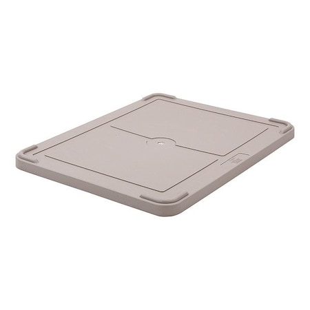 Tote Box Cover, Polypropylene, Ea MPN:CO93000NAT