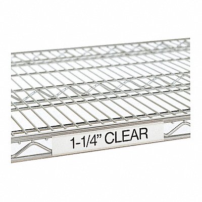 Label Holder Clear 18 In Ea MPN:9990CL1