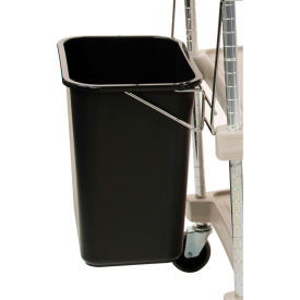 Metro® myCart Wastebasket & Holder For MY2030 23''L x 14-3/4''W x 16-1/4''H MYWB2