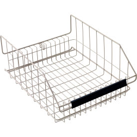 MetroMax® IV Basket with Label Holder 24-1/2''W x 18-1/2''D x 10''H Taupe IVB1